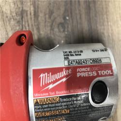 AS-IS Milwaukee 12-Volt Lithium-Ion Force Logic Cordless Press Tool Kit