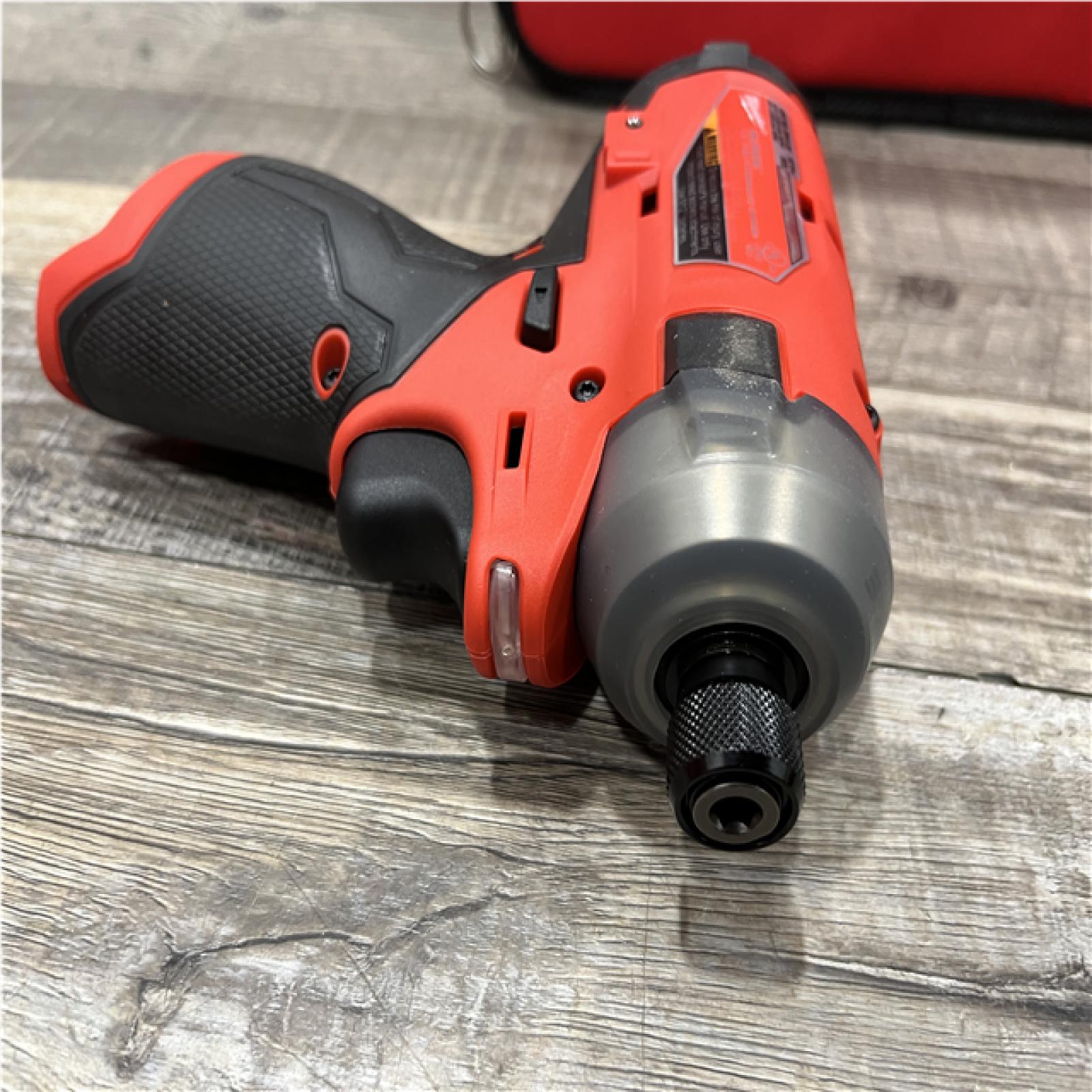 AS-IS Milwaukee FUEL SURGE 12V Lithium-Ion Brushless Cordless 1/4 in. Hex Impact Driver Compact Kit