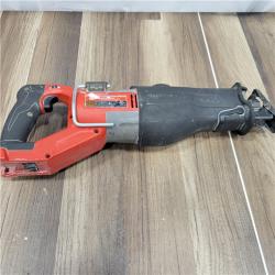 AS-IS   Milwaukee M18 Fuel 18V Brushless Super Sawzall Reciprocating Saw 2722-20 (Bare Tool)