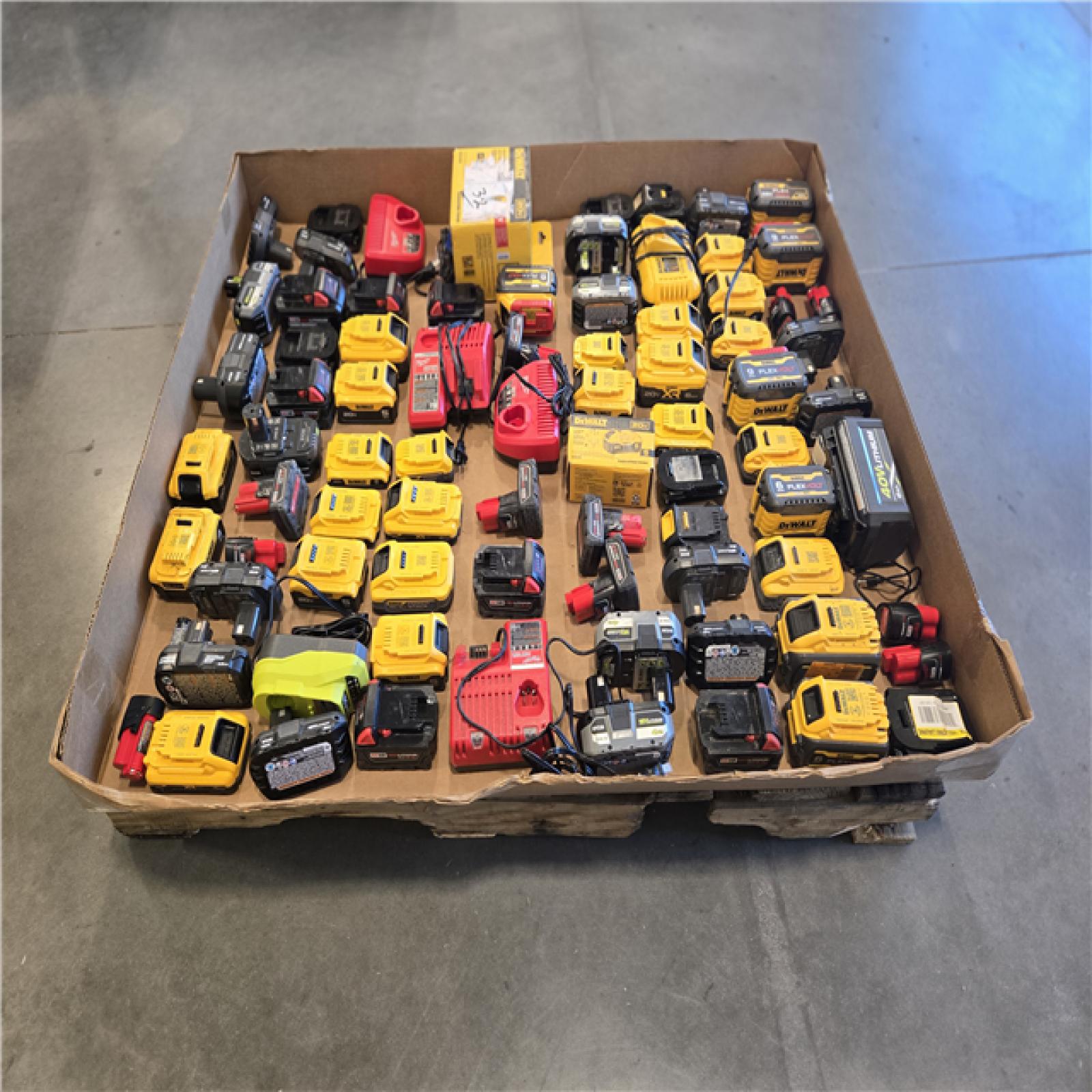 DALLAS LOCATION- AS-IS BATTERY PALLET