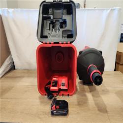 AS-IS- Milwaukee M18 FUEL Drain Snake with CABLE DRIVE Kit