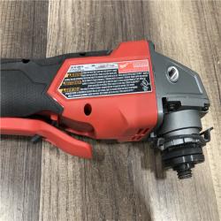AS-IS Milwaukee FUEL 18V Lithium-Ion Brushless Cordless 4-1/2 in./5 in. Grinder with Variable Speed & Paddle Switch (Tool-Only)