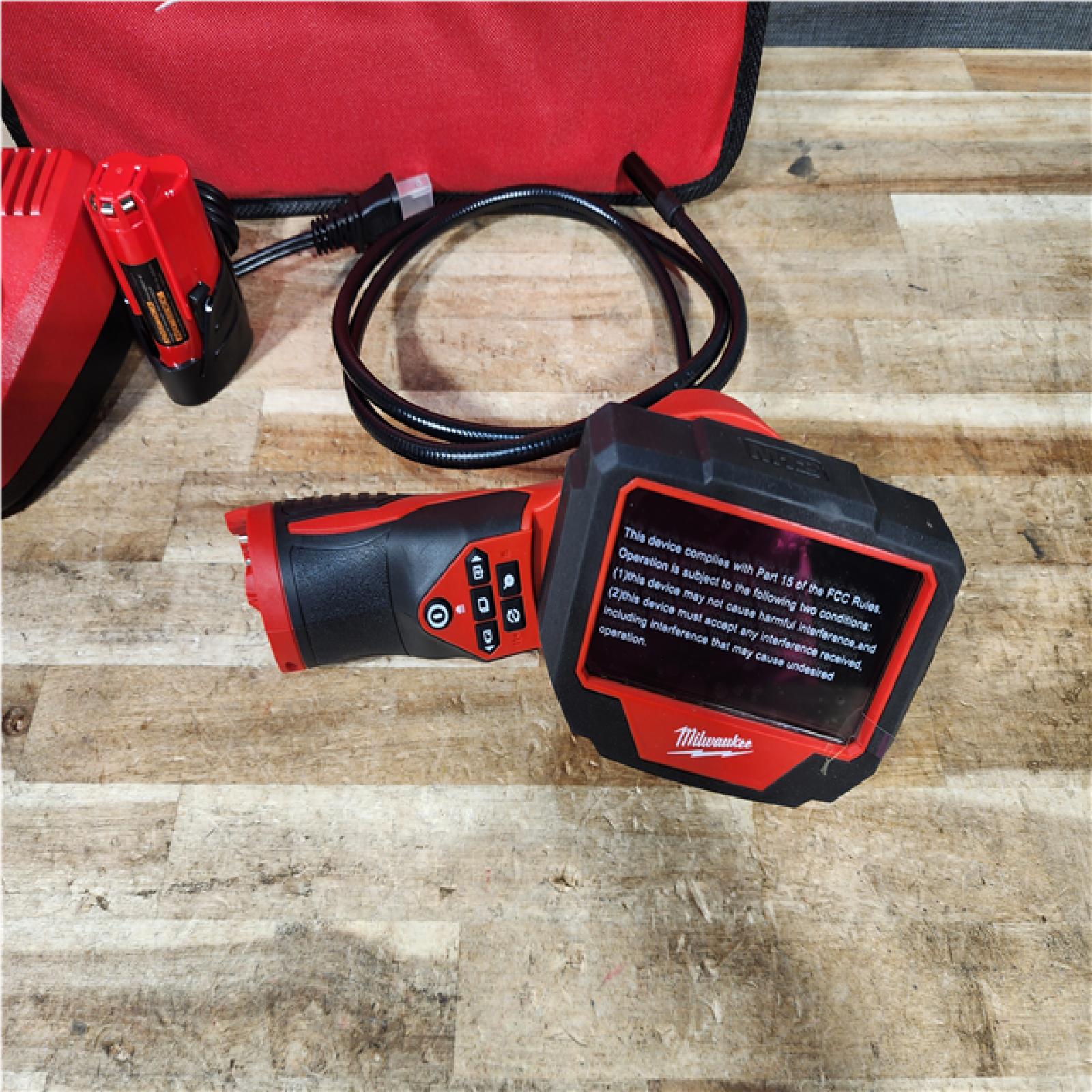 HOUSTON LOCATION - AS - IS Milwaukee 12V Lithium-Ion Cordless M-SPECTOR 360-Degree 4 ft. Inspection Camera Kit