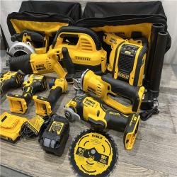 AS-IS DEWALT 20-Volt Max Lithium-Ion (10-Tool) Cordless Combo Kit