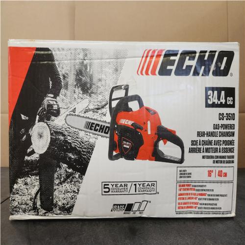 Phoenix LIKE NEW ECHO 16 in. 34.4 cc Gas 2-Stroke Engine Rear Handle Chainsaw