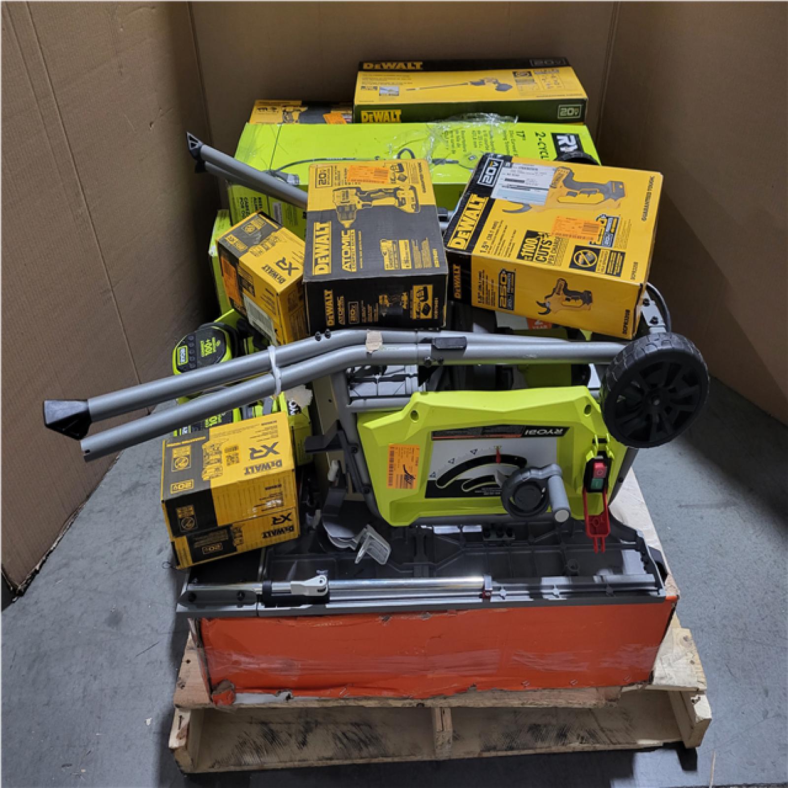 CALIFORNIA AS-IS TOOL PALLET