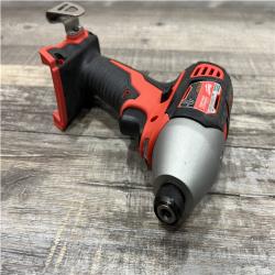 AS-IS Milwaukee 18V Lithium-Ion Cordless 1/4 in. Hex Impact Driver (Tool-Only)