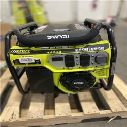 Dallas Location - As-Is RYOBI 6800-Watt  Gasoline Portable Generator