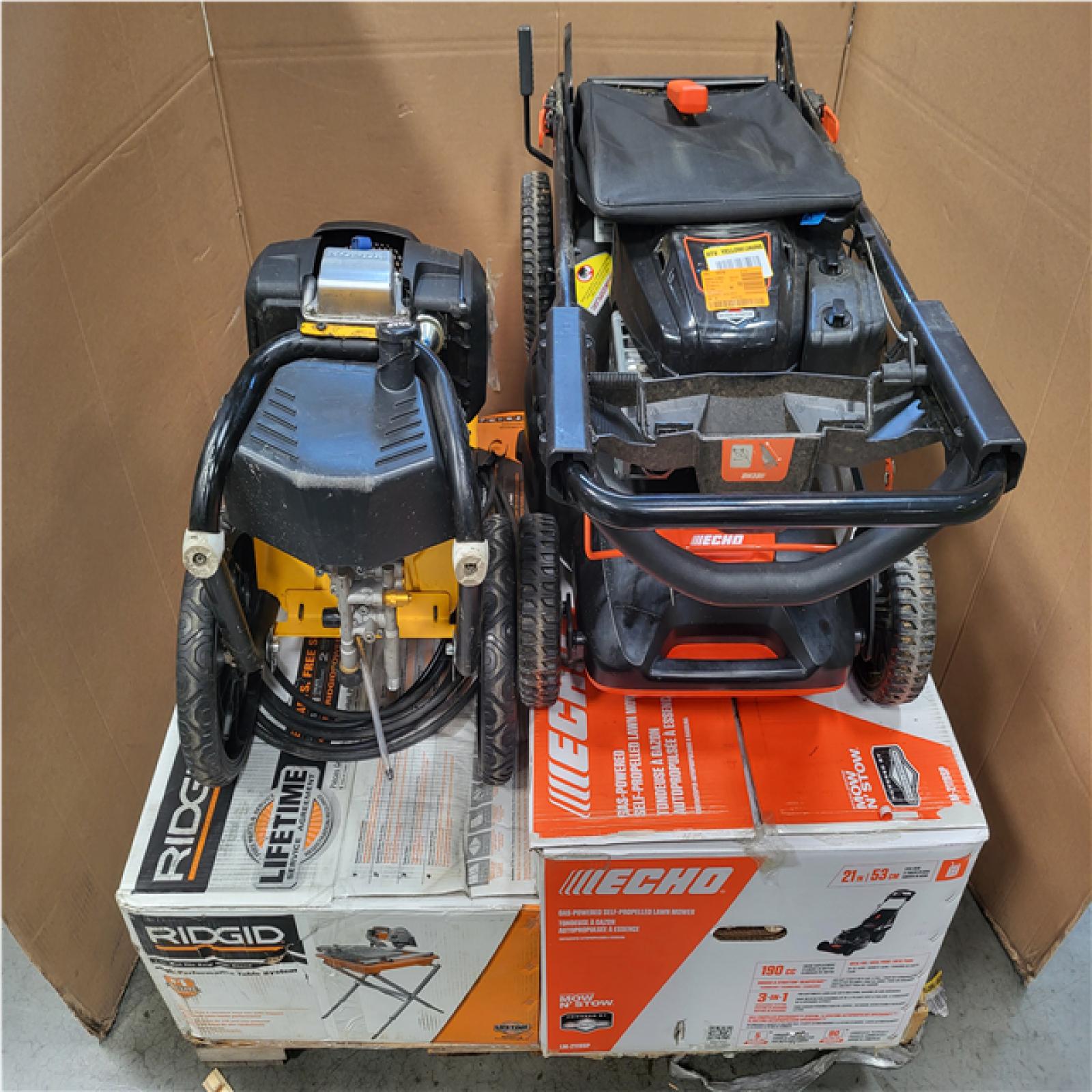 CALIFORNIA AS-IS OUTDOOR POWER EQUIPMENT