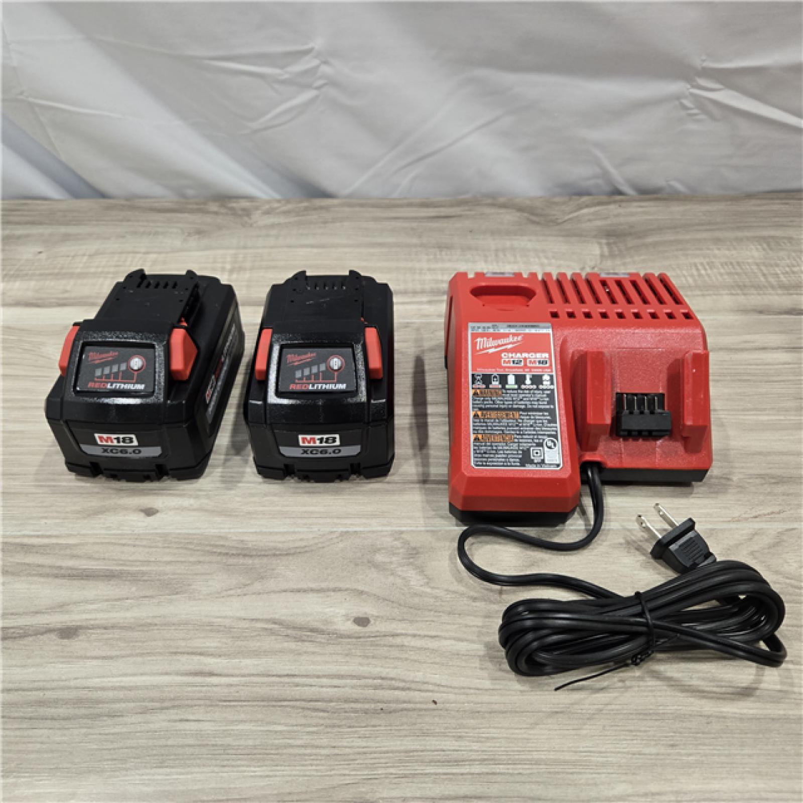 LIKE NEW! - Milwaukee 18-Volt Lithium-Ion High Output Starter Kit