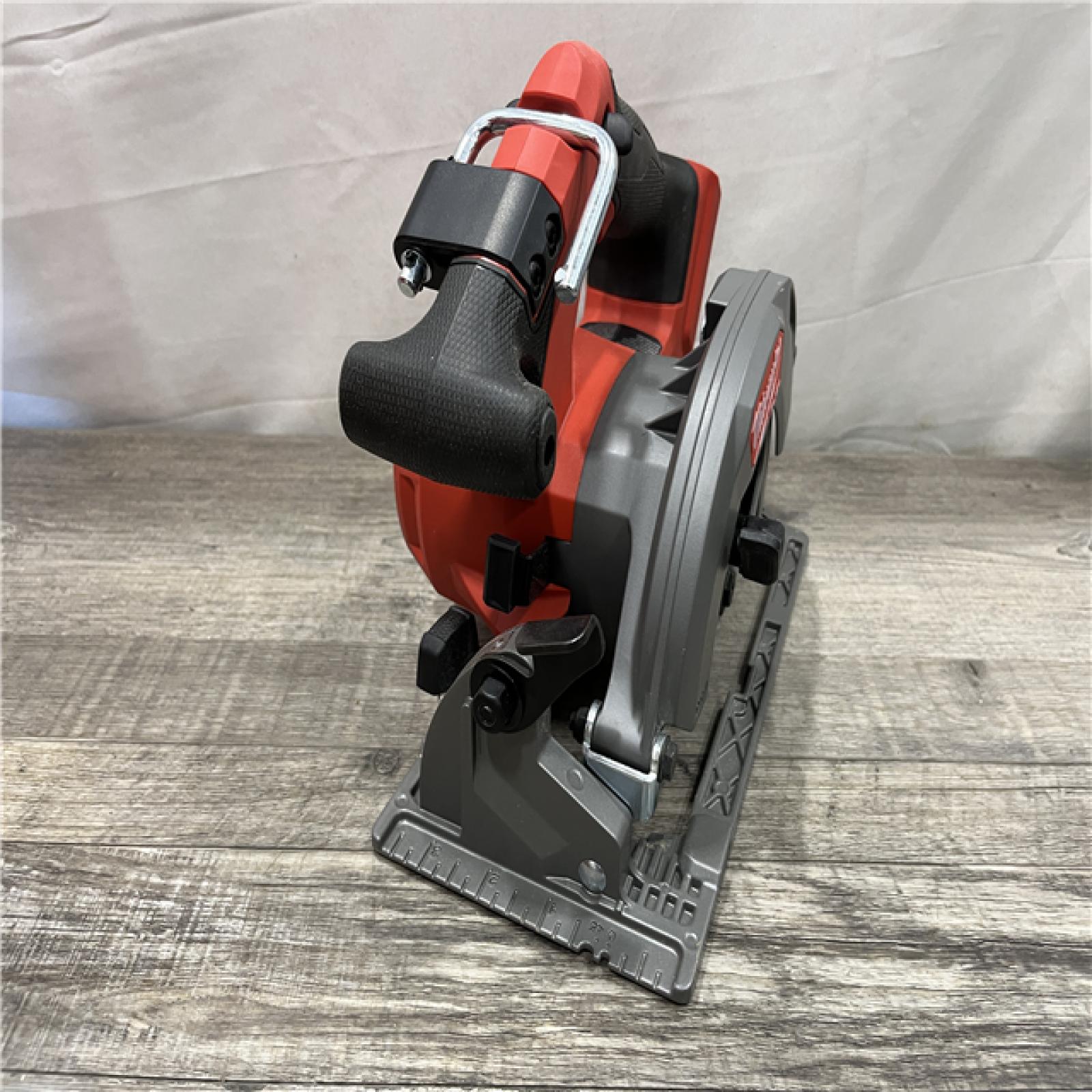 AS-IS Milwaukee FUEL 18V Lithium-Ion Brushless Cordless 6-1/2 in. Circular Saw (Tool-Only)