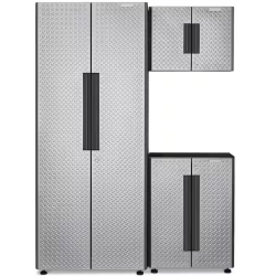 DALLAS LOCATION- NEW! GLADIATOR FLEX 3 CABINET SYSTEM A Pre-Assembled