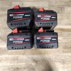 HOUSTON LOCATION - AS-IS MILWAUKEE FORGE BATTERY PACK QTY - 4