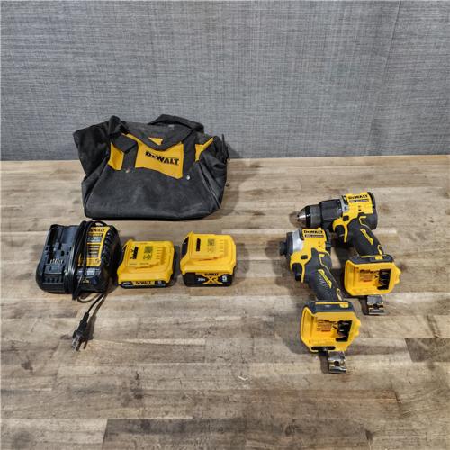 HOUSTON LOCATION - AS-IS DeWalt 2-Tool Combo Kit W/ (2) BATTERY & CHARGER