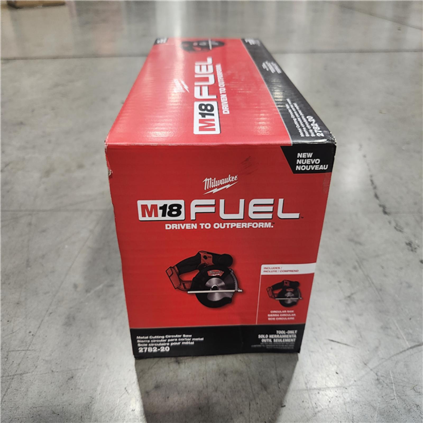 NEW! -Milwaukee M18 FUEL 18V Lithium-Ion Brushless Cordless Metal Cutting 5-3/8 in. Circular Saw (Tool-Only)