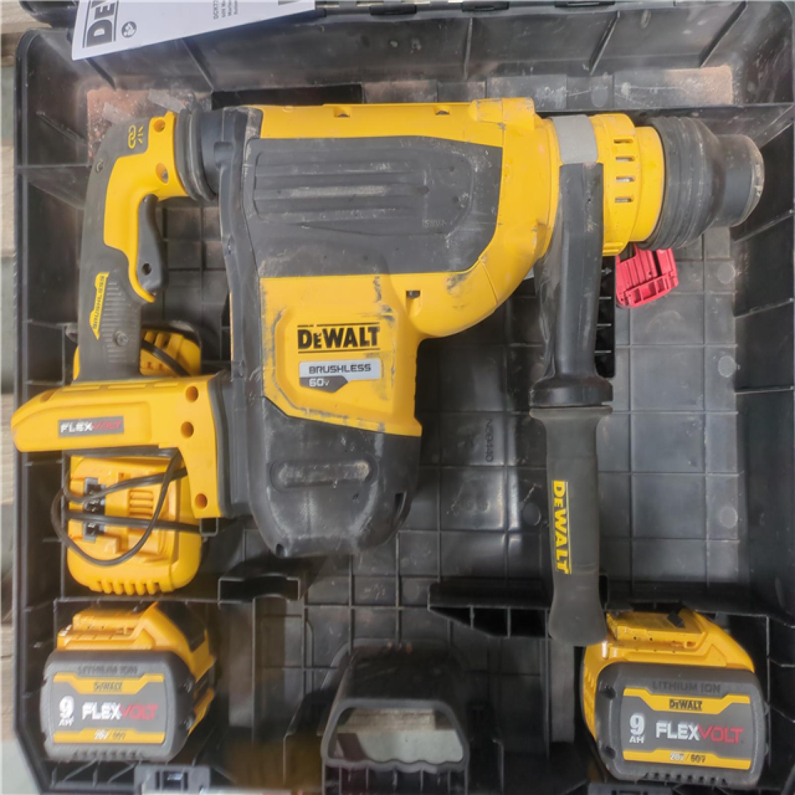 CALIFORNIA AS-IS 60V Max Heavy-Duty SDS MAX ROTARY HAMMER