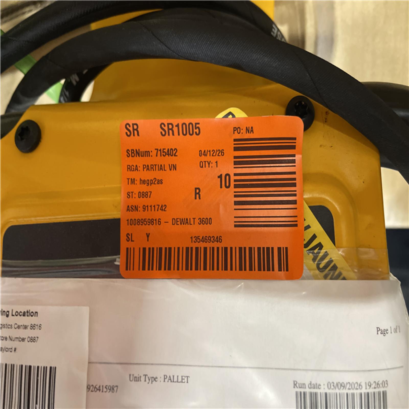 DALLAS LOCATION -AS-IS MONSTER TURBO