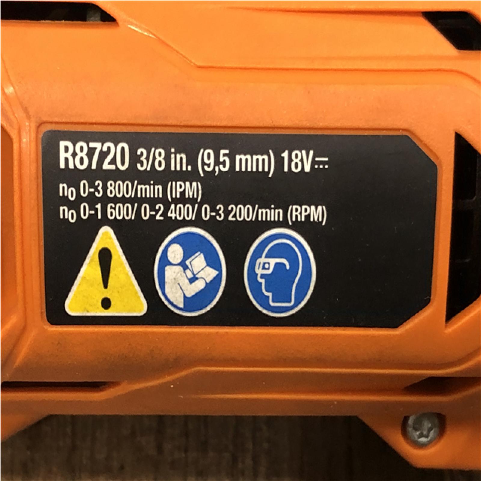 AS-IS RIDGID 18V SubCompact Brushless 3/8 in. Right Angle Impact Wrench (Tool Only)