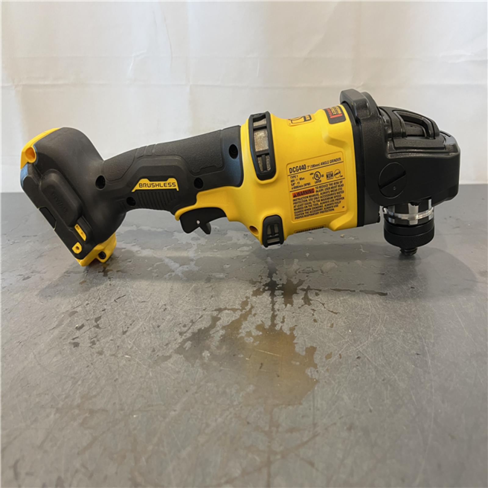 AS-IS - DeWalt FLEXVOLT 60V Cordless 7 in. Angle Grinder