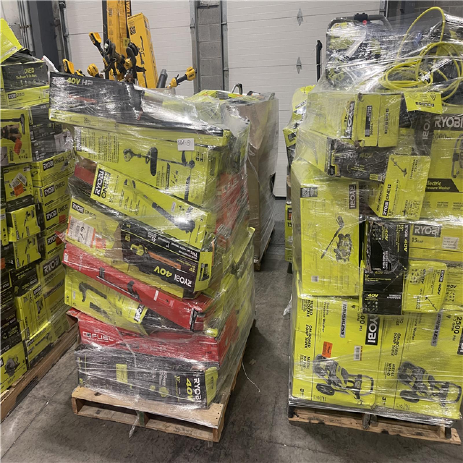 Pittston Location As-IS Power Tools Partial Truckload (13 Pallets) 8151-B