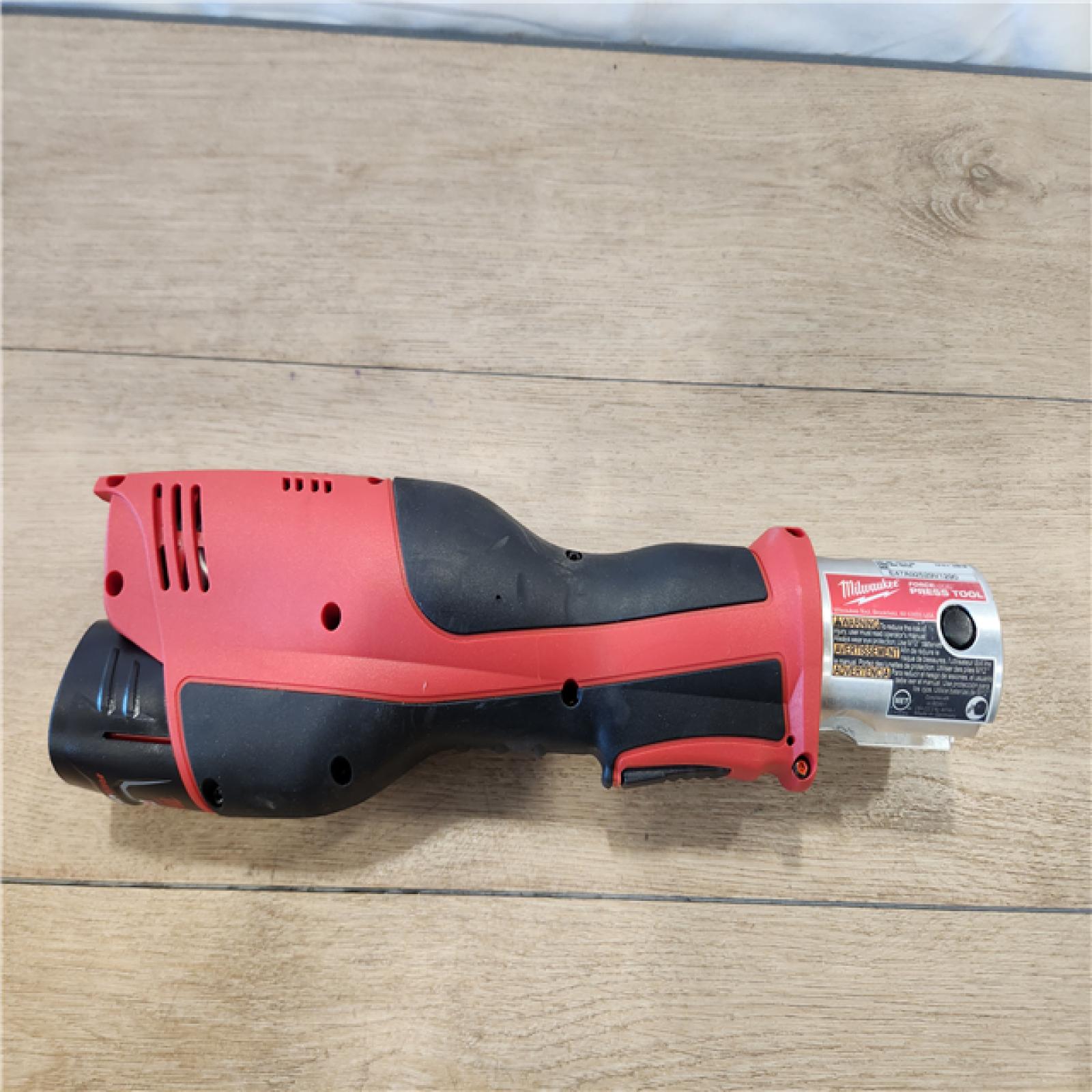 AS-IS- Milwaukee 12-Volt Lithium-Ion Force Logic Cordless Press Tool Kit