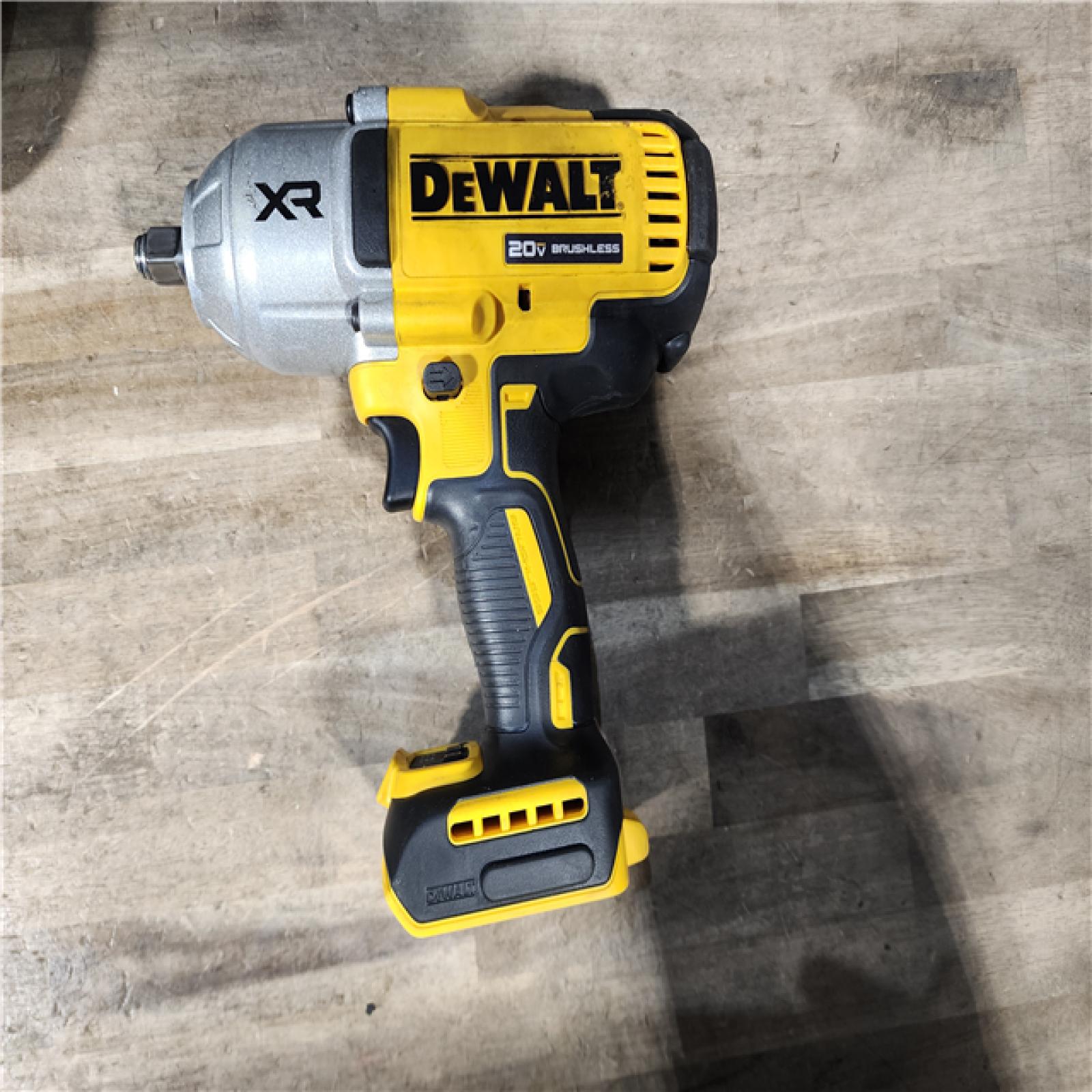 HOUSTON LOCATION - AS-IS DEWALT 20V MAX* XR 1/2 High Torque Impact Wrench W/ BATTERY & CHARGER