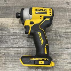 AS-IS DEWALT Atomic 20V Max Lithium-Ion Brushless Cordless Compact 1/4 in. Impact Driver Kit