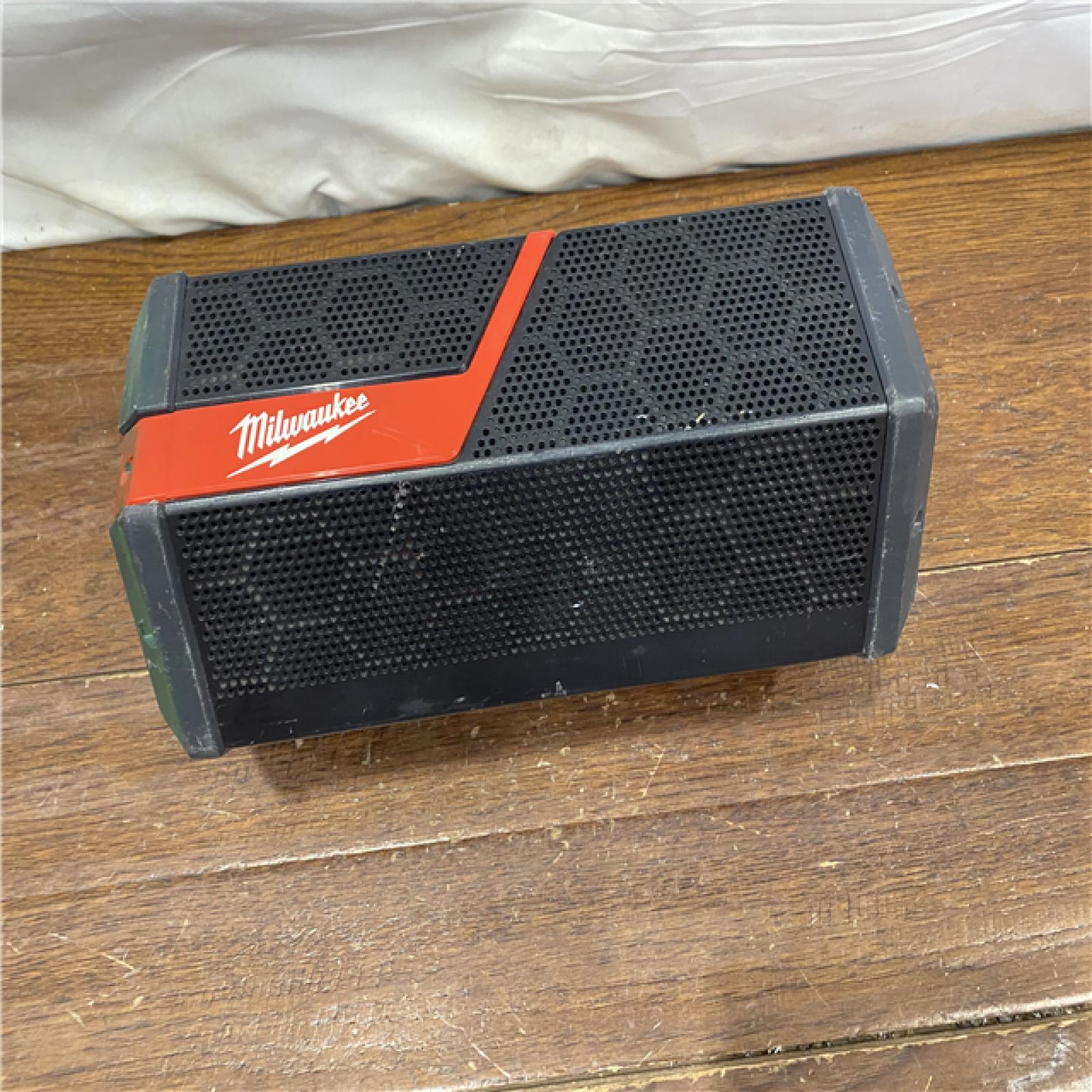 AS-IS Milwaukee M18/M12 Wireless Bluetooth Weather Resistant Jobsite Speaker (Tool Only)