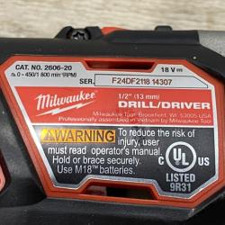 AS-IS Milwaukee 18V Lithium-Ion Cordless Drill Driver/Impact Driver Combo Kit