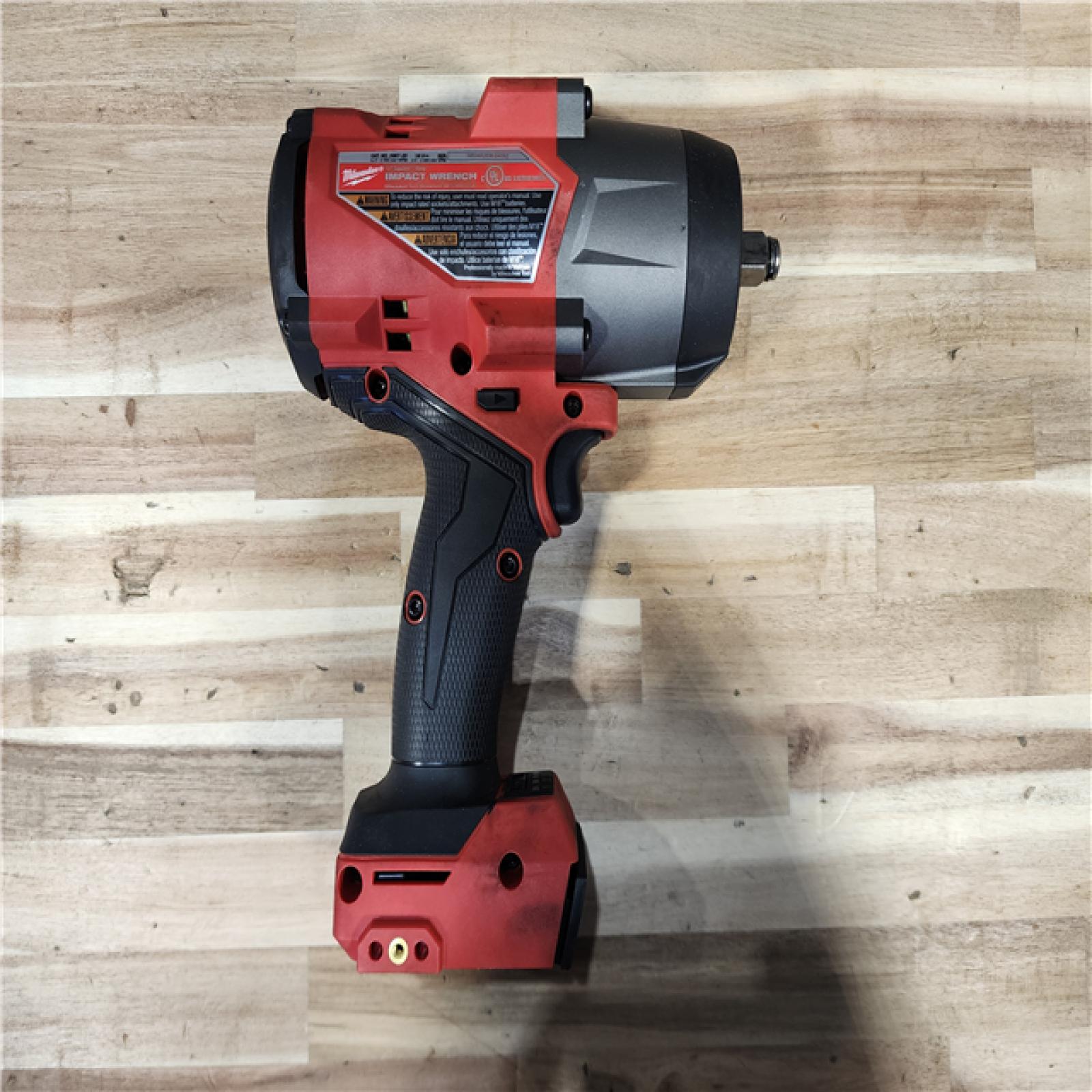 HOUSTON LOCATION - AS-IS Milwaukee  FUEL 18V Lithium-Ion Brushless Cordless 1/2 in. Impact Wrench with Friction Ring (Tool-Only)