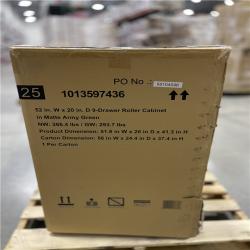 DALLAS LOCATION - HUSKY 52IN WORKBENCH MATTE GREEN