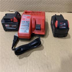 AS-IS - M18 18-Volt Lithium-Ion XC Starter Kit with Two 5.0Ah Batteries and Charger