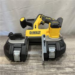 AS-IS DEWALT 20-Volt MAX 3-3/8 in. Cordless Brushless Bandsaw (Tool-Only)