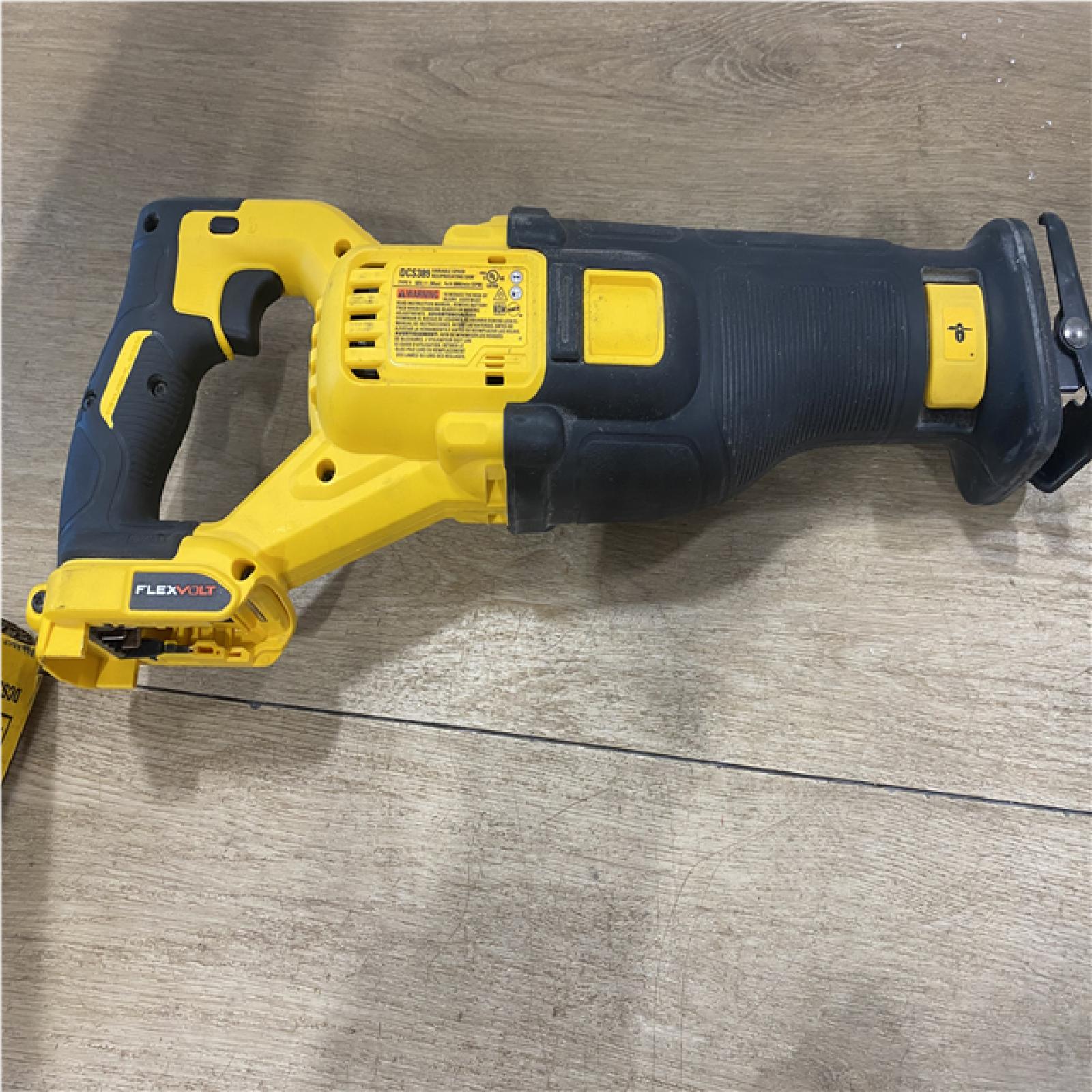 AS-IS DEWALT FLEXVOLT 60V MAX Cordless Brushless Reciprocating Saw (Tool Only)