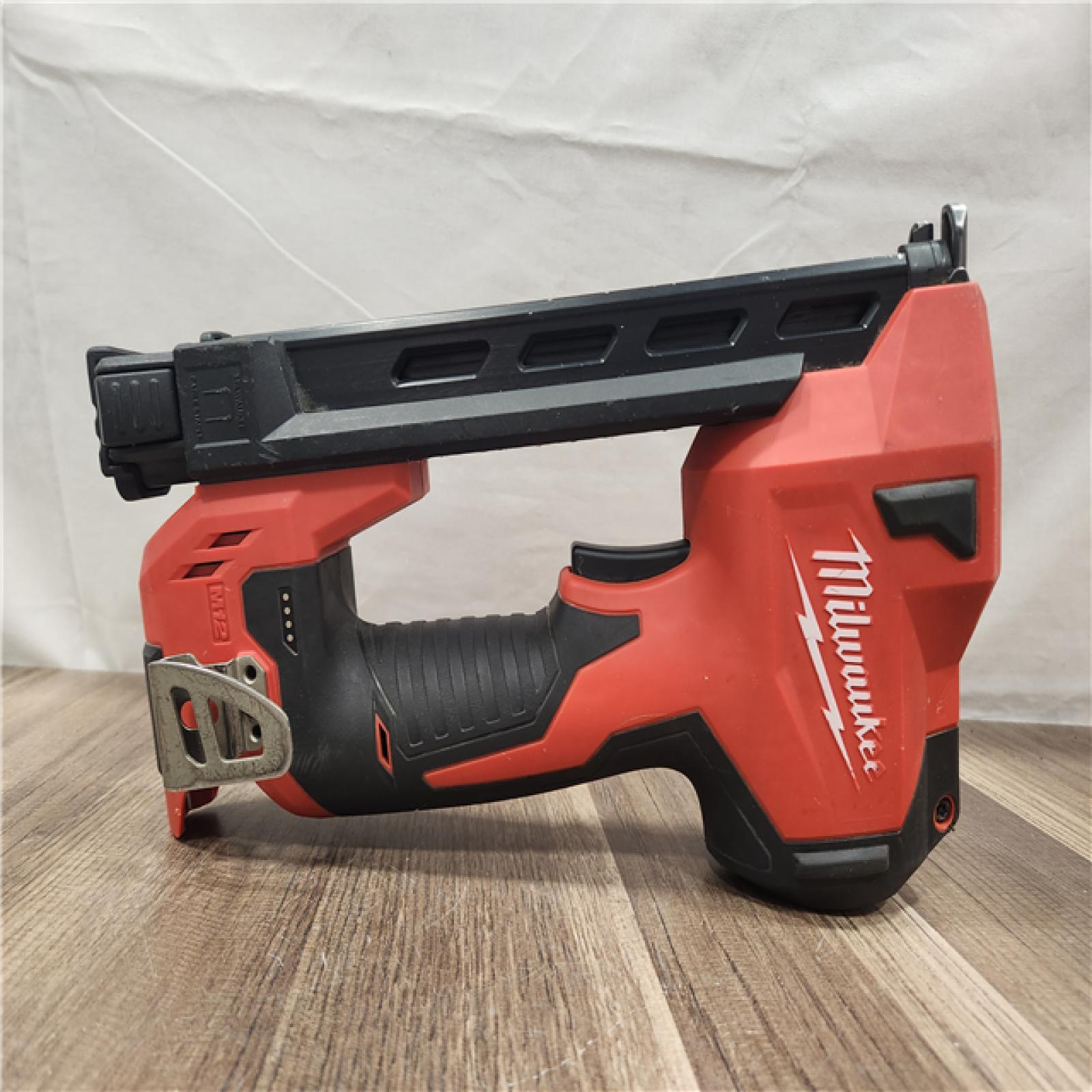 AS-IS- Milwaukee M12 Cable Stapler (TOOL ONLY)