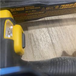 AS-IS DEWALT Cordless 20V MAX XR Angled Finish Nailer (Tool Only)