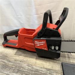 AS-IS Milwaukee FUEL 16 in. 18V Lithium-Ion Brushless Battery Chainsaw (Tool-Only)