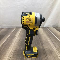 AS-IS DEWALT Atomic 20V Max Lithium-Ion Brushless Cordless Compact 1/4 in. Impact Driver Kit