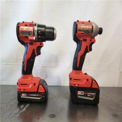AS-IS- Milwaukee M18 Compact Brushless 2-Tool Combo Kit