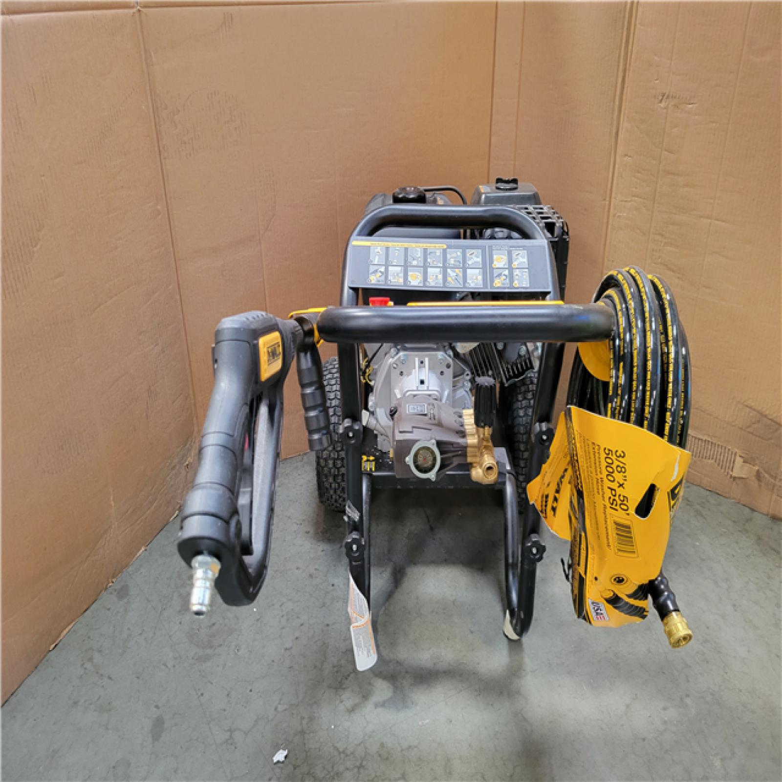 CALIFORNIA AS-IS DEWALT 4400 PSI PORTABLE PRESSURE WASHER