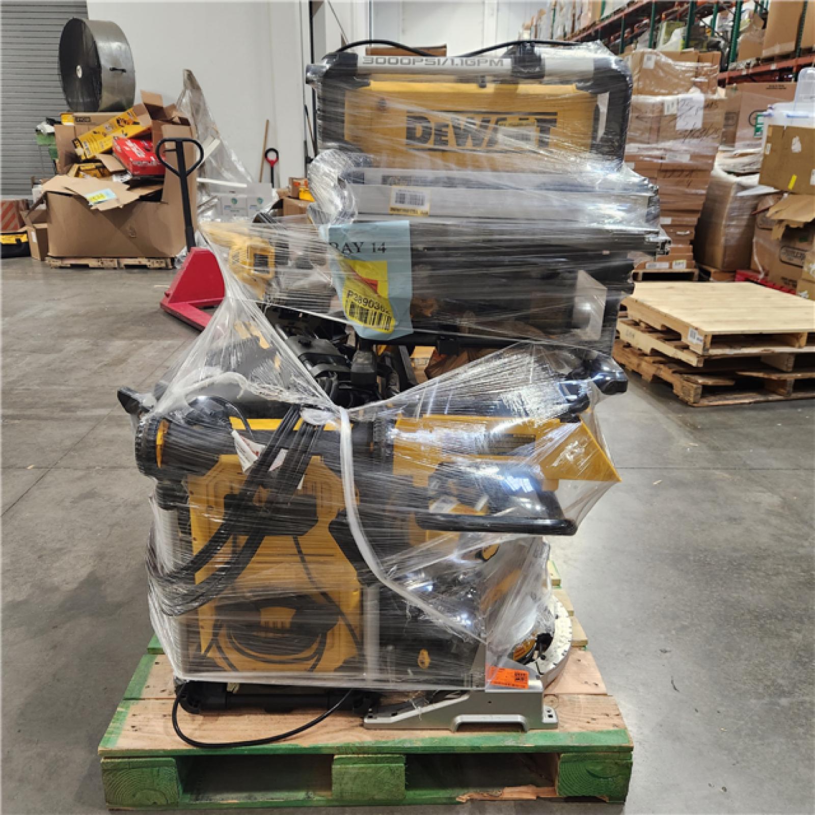 Dallas Location - As-Is DEWALT Tool Pallet