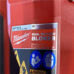 AS-IS Milwaukee  FUEL Dual Battery 145 MPH 600 CFM 18V Lithium-Ion Brushless Cordless Handheld Blower (Tool-Only)