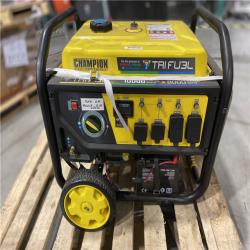DALLAS LOCATION - Champion Power Equipment 10000/8000-Watt Wireless Remote Electric Start Gasoline Powered Portable Generator