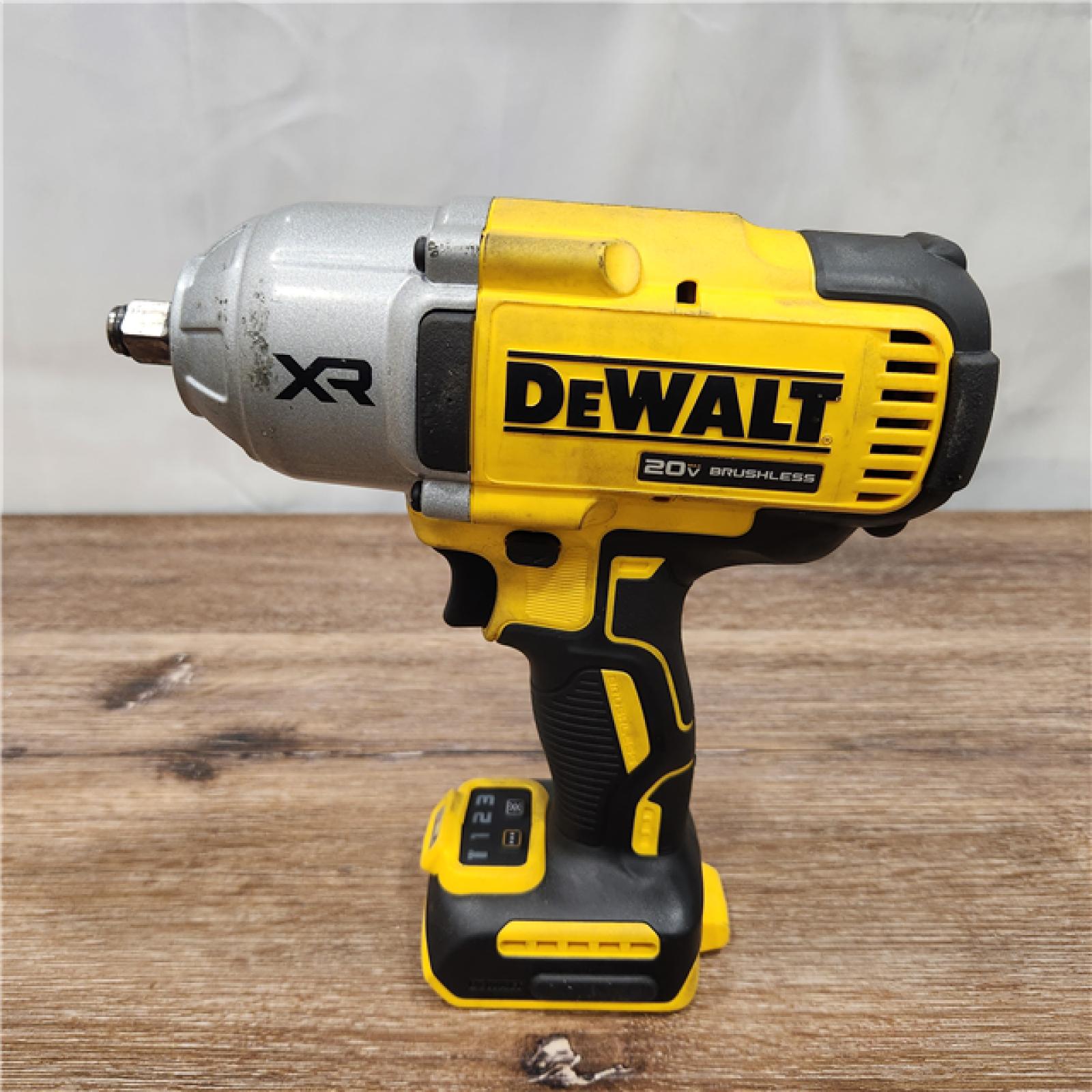 AS-IS DeWalt 20 V 1/2 in. Cordless Brushless Impact Wrench (Battery & Charger)