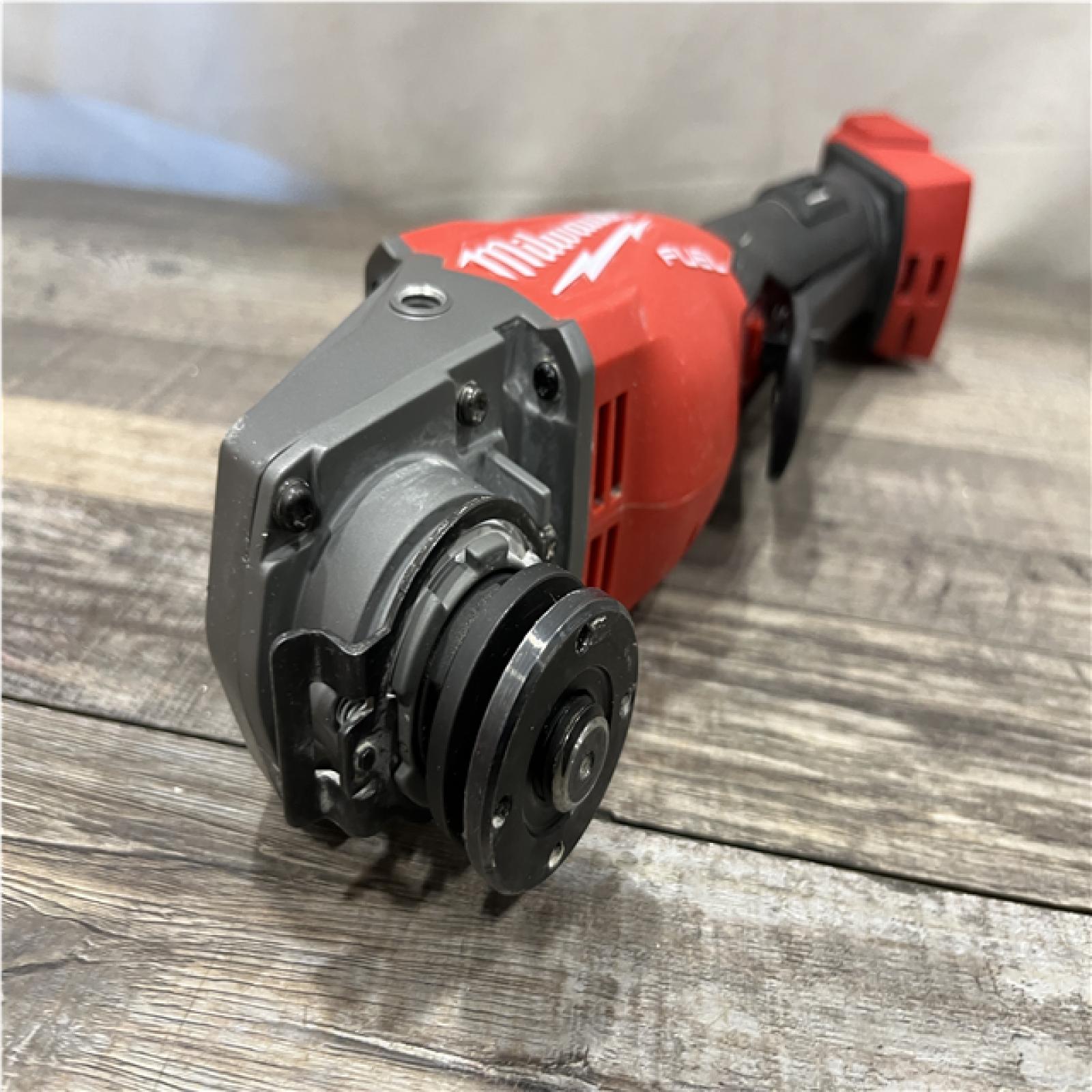 AS-IS Milwaukee FUEL 18-Volt Lithium-Ion Brushless Cordless 4-1/2 in./6 in. Braking Grinder with Paddle Switch (Tool-Only)