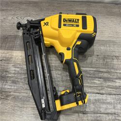 AS-IS DEWALT 20V MAX XR 16-Gauge Electric Cordless Angled Finishing Nailer Kit