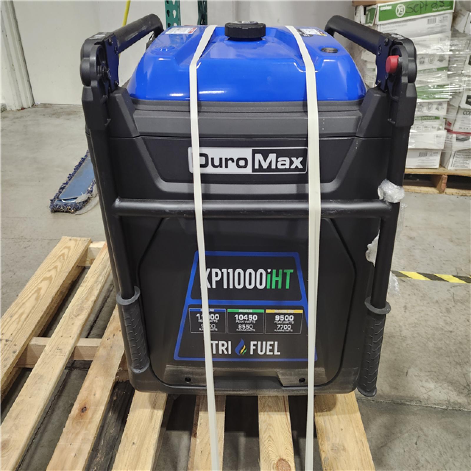 Dallas Location - As-Is DUROMAX 11 000 Watt Portable Generator