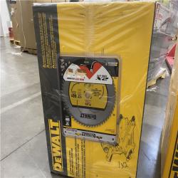 NEW- DEWALT 15 Amp Corded 12 in. Double Bevel Sliding Compound Miter Saw