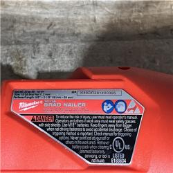 Houston Location AS-IS Milwaukee FUEL 18-Volt Lithium-Ion Brushless Cordless Gen II 18-Gauge Brad Nailer (Tool-Only)