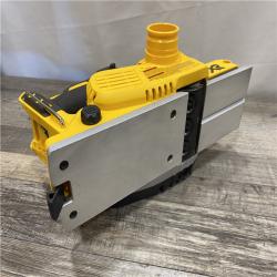 AS-IS DEWALT 20V MAX XR Cordless Brushless 3-1/4 in. Planer (Tool Only)